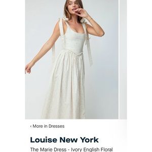 Louise Marie Dress in English Floral